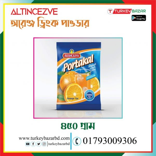 ALTINCEZVE TURKISH Orange Drink Powder