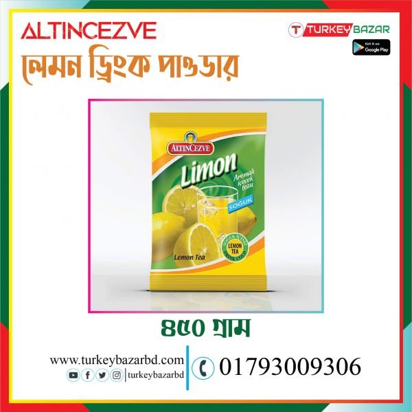 ALTINCEZVE TURKISH Lemon Drink Powder