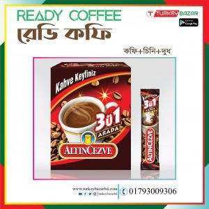 Ready coffee 3 in 1  (milk & sugar)