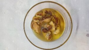 জায়তুন তৈল এবং ত্বীন ফলের মিশ্রণ