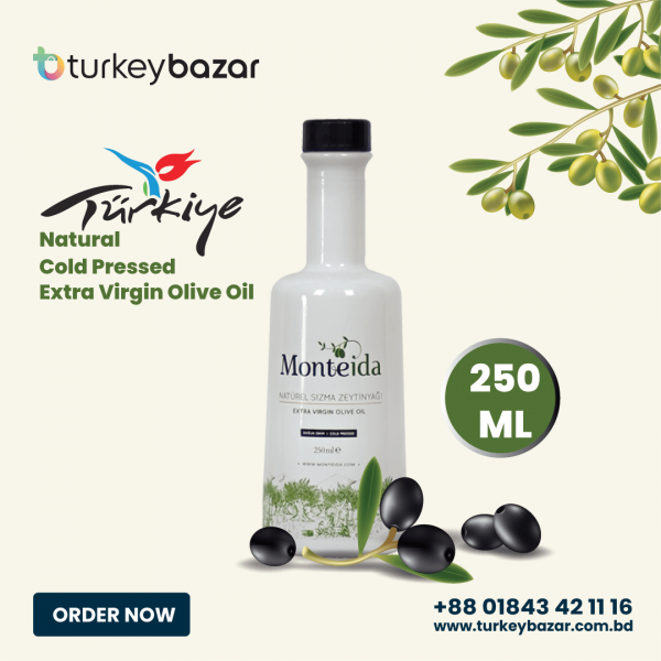 Cold Pressed Extra Virgin Olive Oil (Odessa Bottle) 250 ml