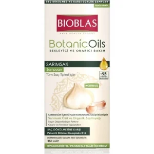Bioblas Botanicoils Nourishing and Repairing Care Garlic Shampoo 360 ml