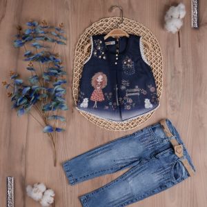 Serenity Baby Girl's outfits with pants- 4001