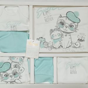 Turkish New Born Baby Dress set S14
