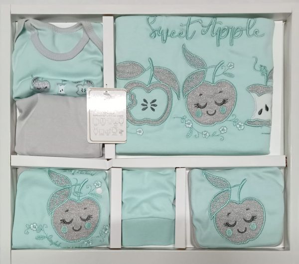 Turkish New Born Baby Dress Set S12