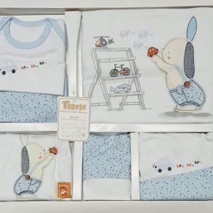 Turkish New Born Baby Dress Set S17