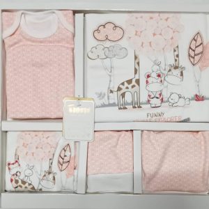 Turkish New Born Baby Dress Set S19