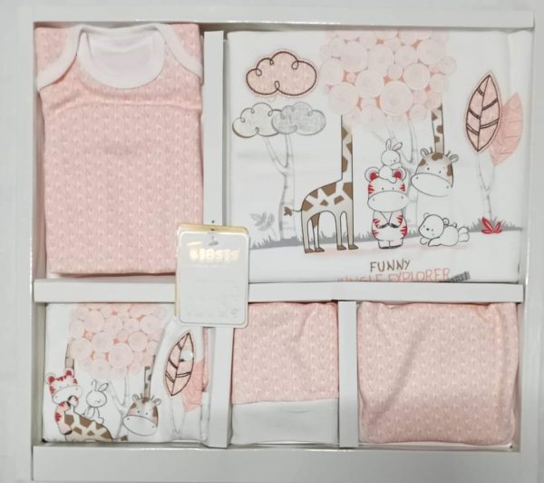 Turkish New Born Baby Dress Set S19