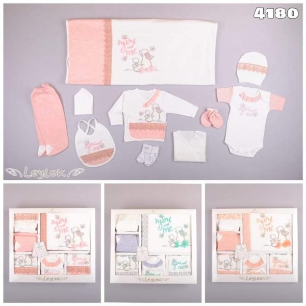 Turkish New Born Baby Dress Set S 20 - Image 2