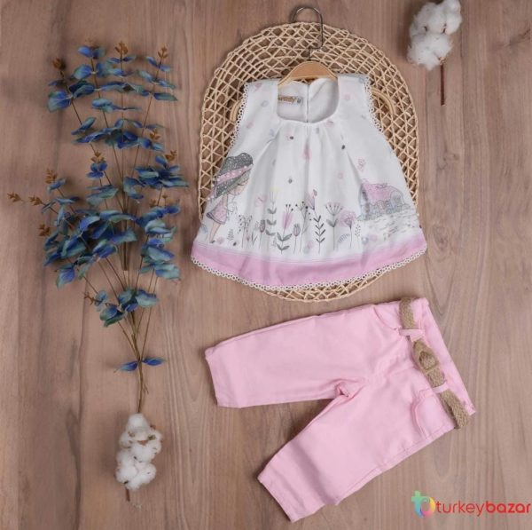 Serenity Baby Girl’s outfits with pants- 4024