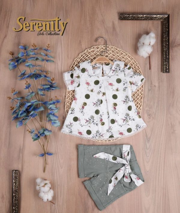 Serenity Baby Girl’s Outfits With Pants – 4013