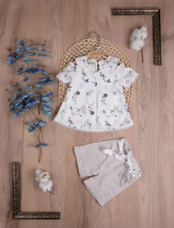 Serenity Baby Girl’s Outfits With Pants – 4016