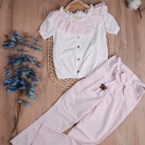Serenity Baby Girl’s outfits with pants- 5002
